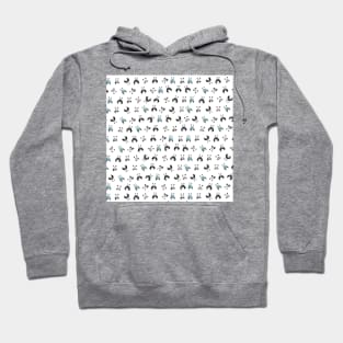 Panda Pattern Hoodie